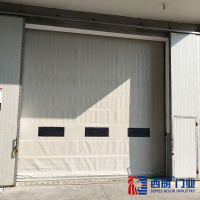 高質量抗風堆積快速門